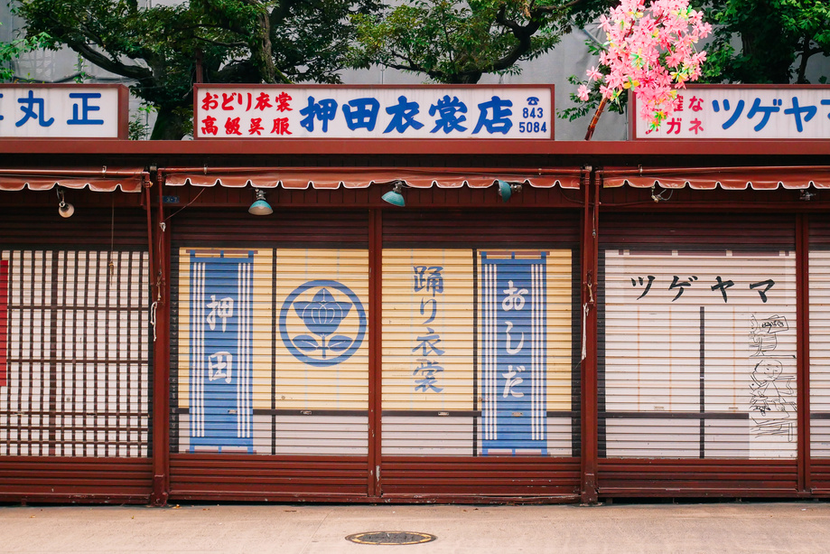 Traditional Japanese Stores in Asakusa